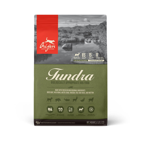 ORIJEN Tundra Grain-Free Dry Dog Food, 4.5-lb